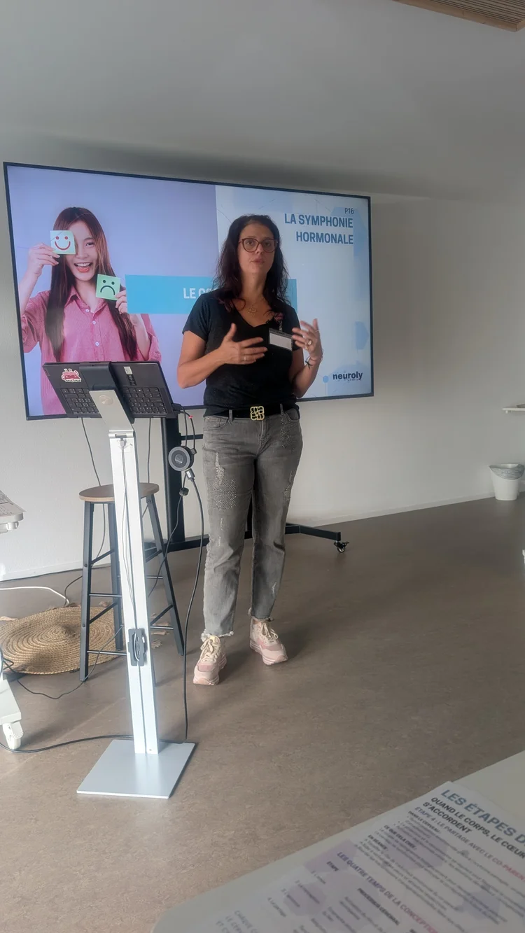 Jessica en formation, chez Neuroly