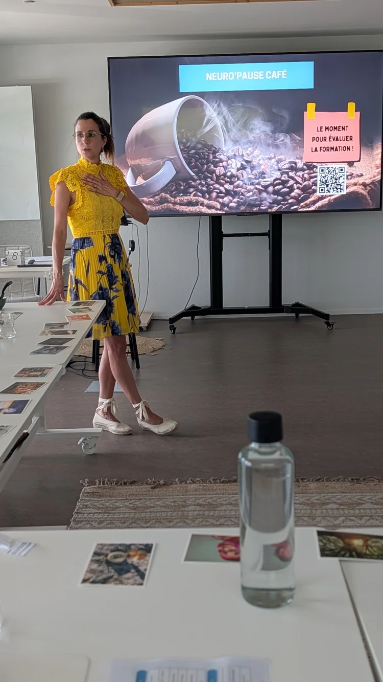 Célia en formation, chez Neuroly