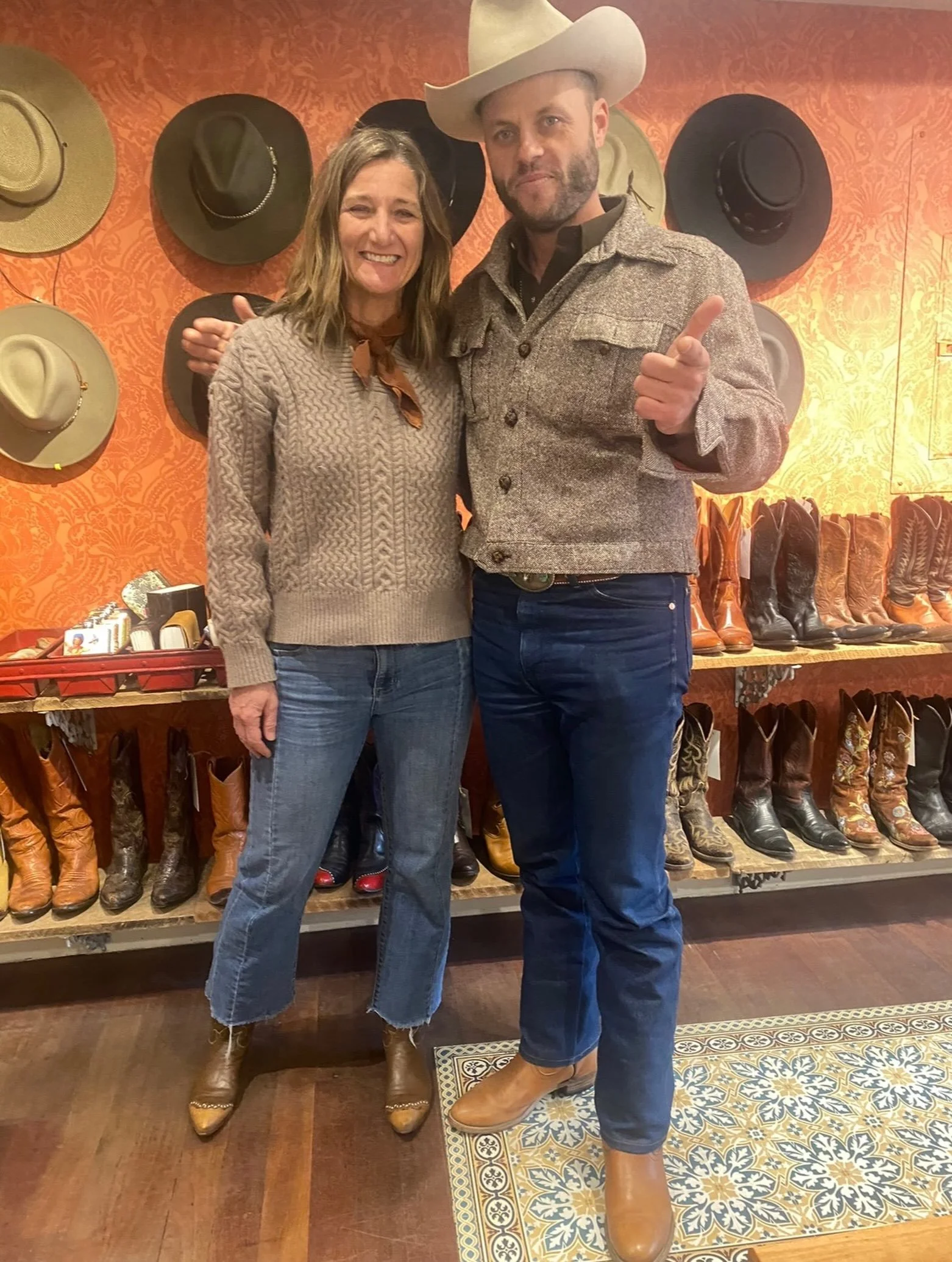 Please forgive me for reposting a photo from April 2022, but it&rsquo;s #CharleyCrockett day! My crew and I will also not miss a second of @missmargoprice. Thanks @bendconcerts for bringing 2 of our favorites to town🤠