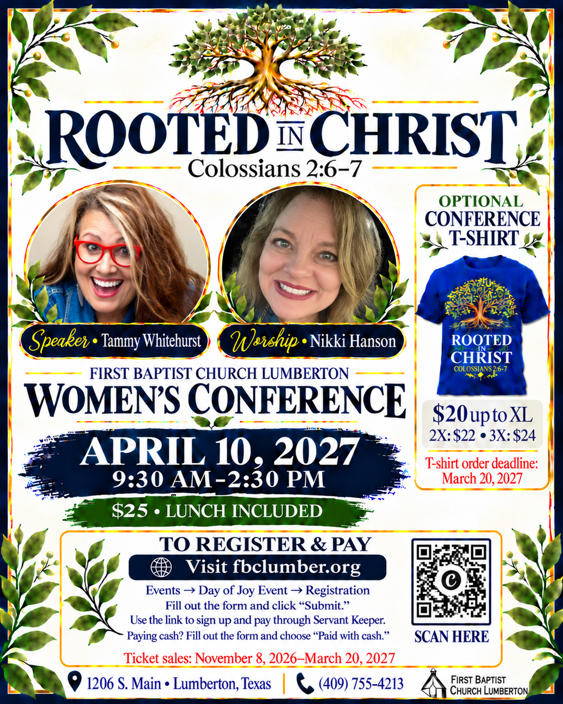 Rooted in Christ Women’s Conference 