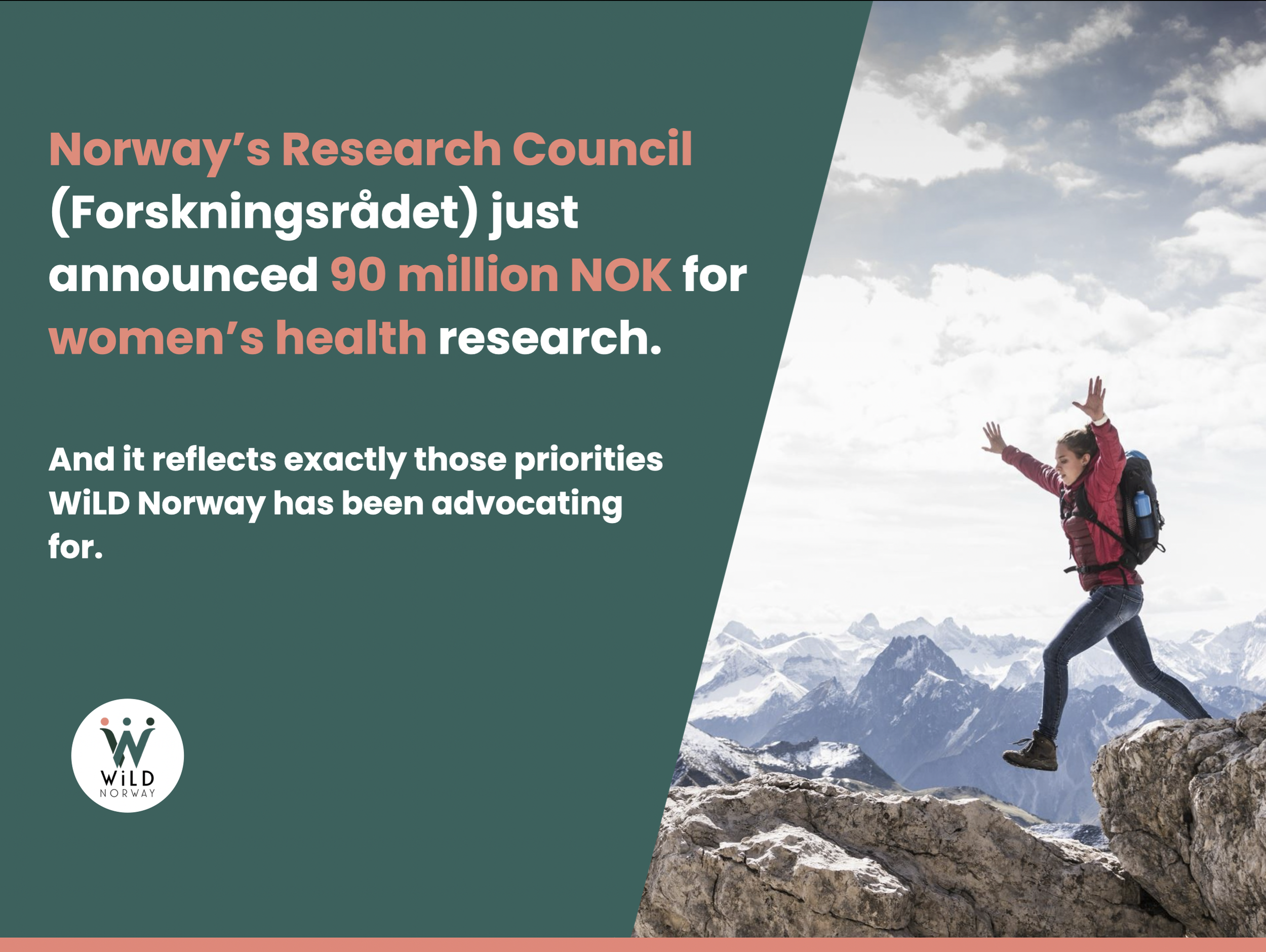 90 Million NOK for Women’s Health Research