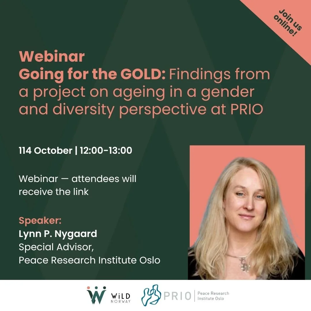 Going for the GOLD: Findings from a project on ageing in a gender and diversity perspective at PRIO