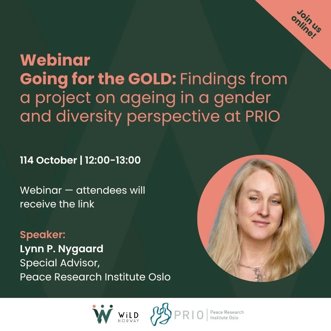 Going for the GOLD: Findings from a project on ageing in a gender and diversity perspective at PRIO