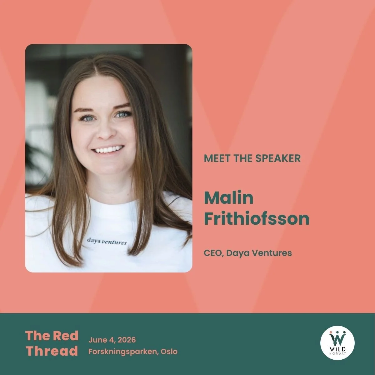 Malin Frithiofsson WiLD speaker tile