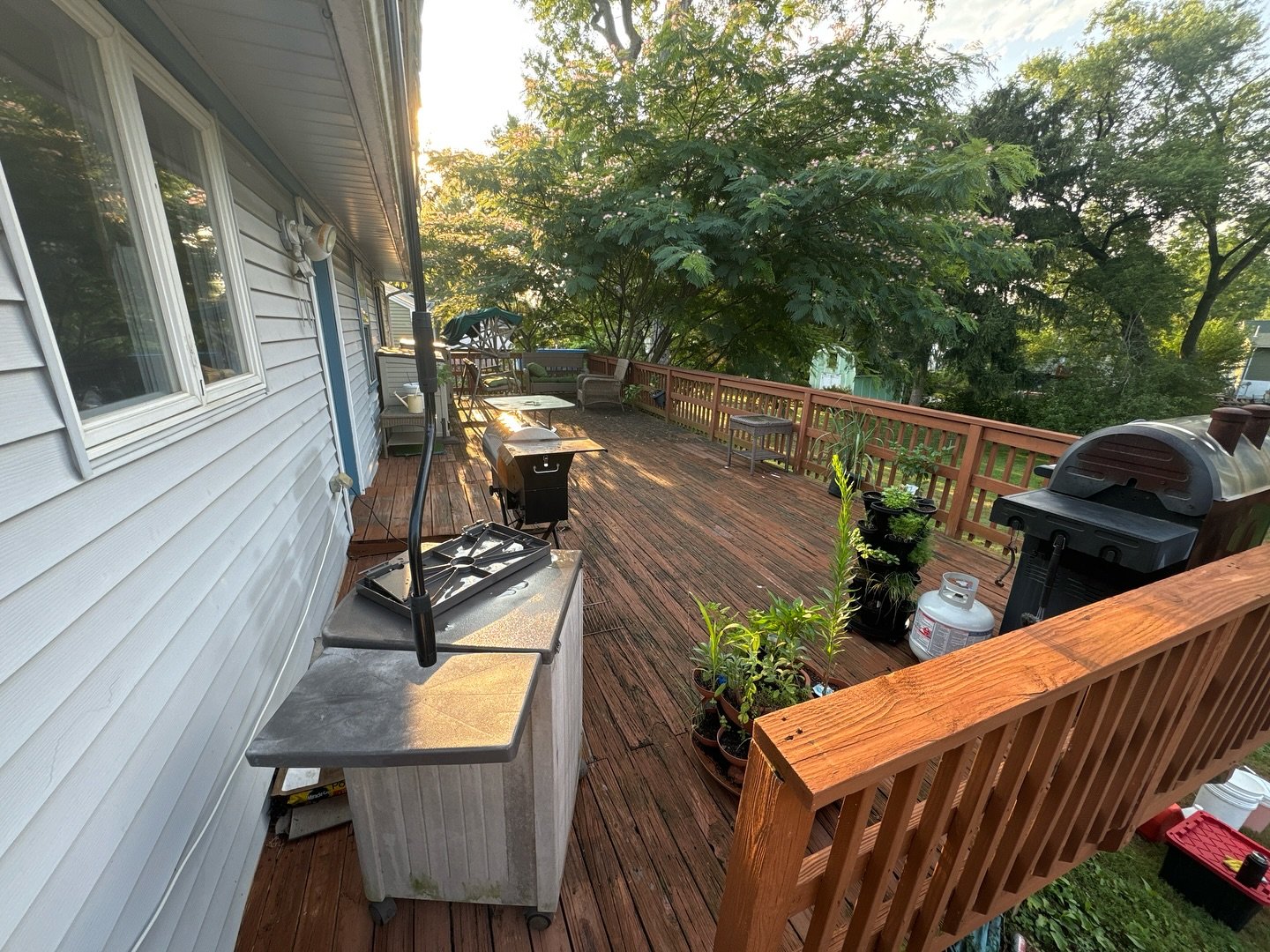 Deck Clean &amp; Board Replacement

If you are interested in reviving your outdoor spaces, click the link in our bio to learn more about The Deck Dudes, what we specialize in &amp; request a FREE ESTIMATE today!

#thedeckdudes #powerwashing #deckrest