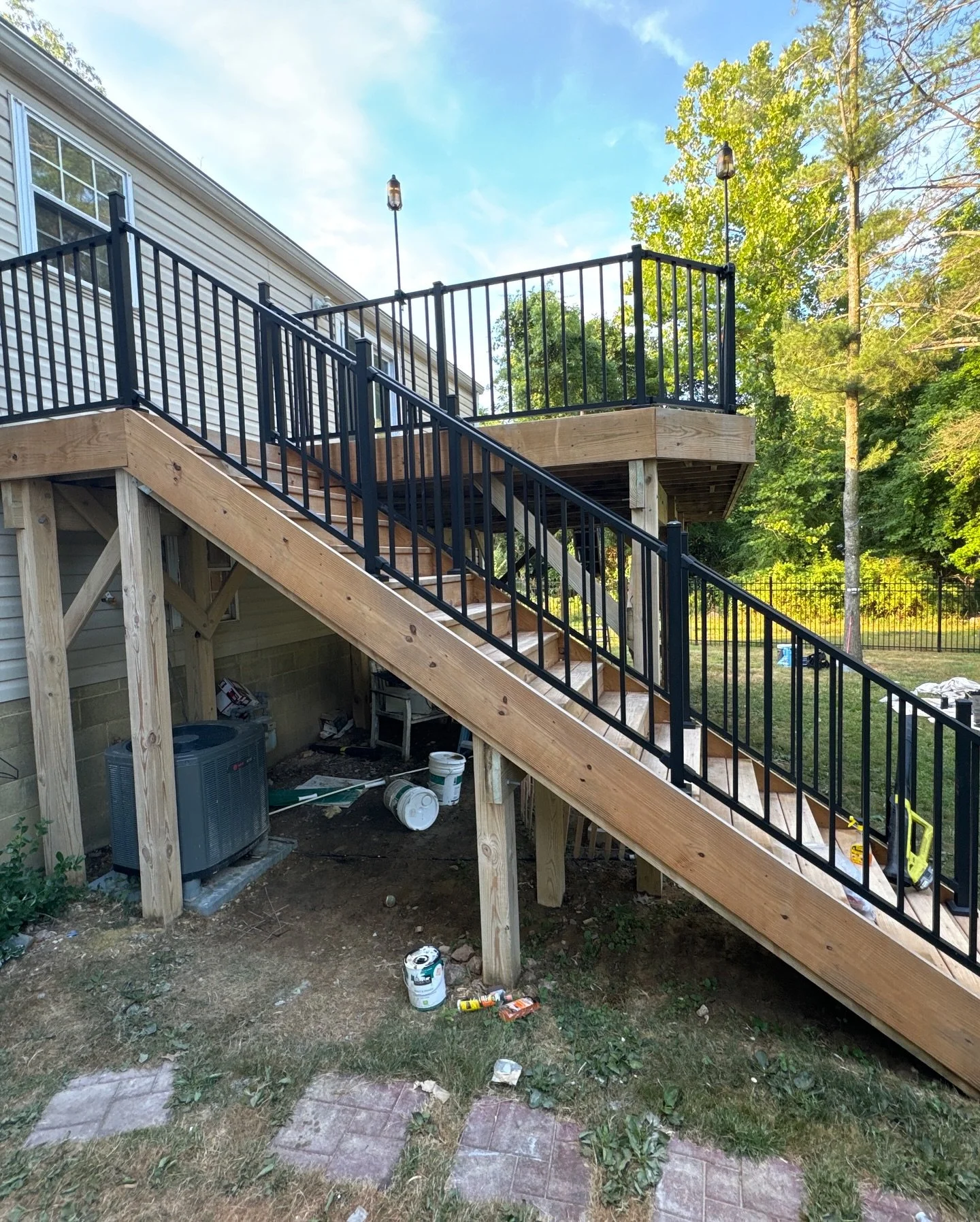 Deck Staining - Oil Based 

If you are interested in reviving your outdoor spaces, click the link in our bio to learn more about The Deck Dudes, what we specialize in &amp; request a FREE ESTIMATE today!

#thedeckdudes #powerwashing #deckrestoration 