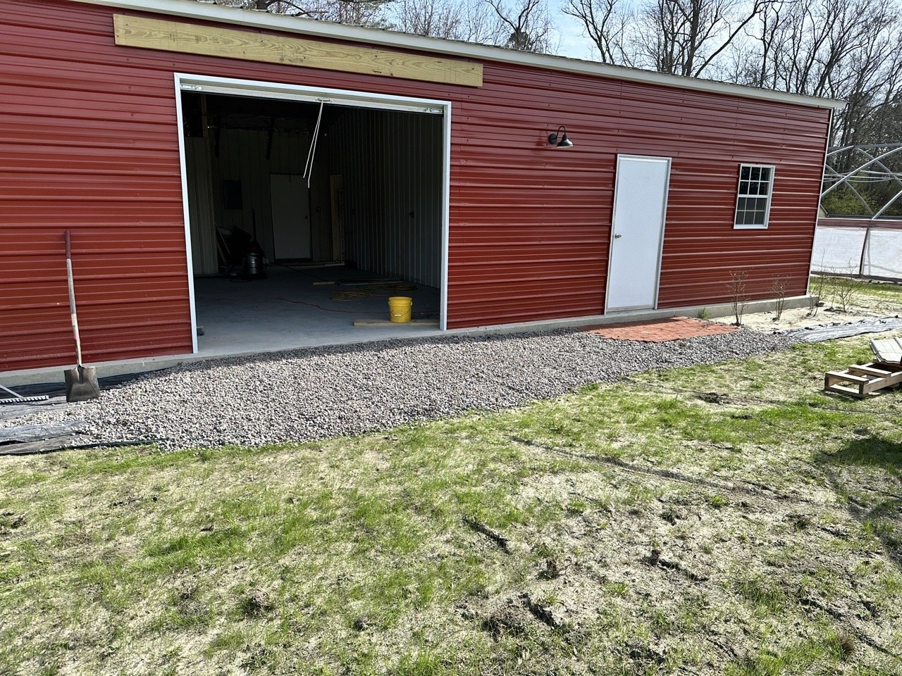Farm shop build