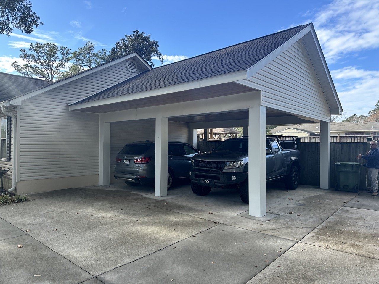 Carport addition