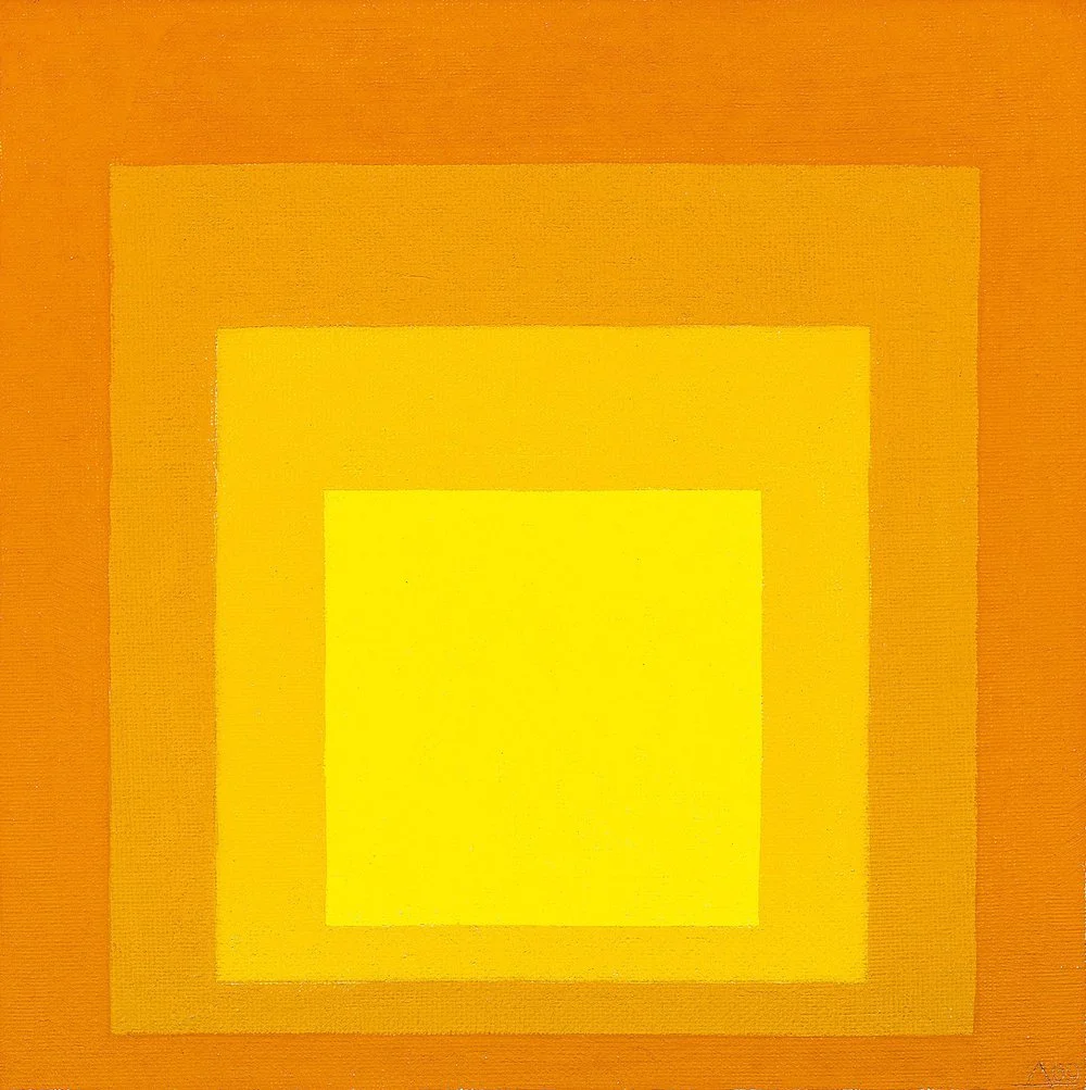 Study for Homage to the Square: Starting