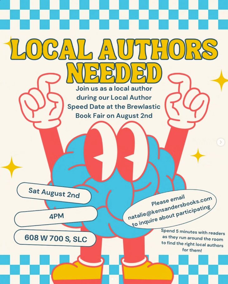 Local Author Speed Dating