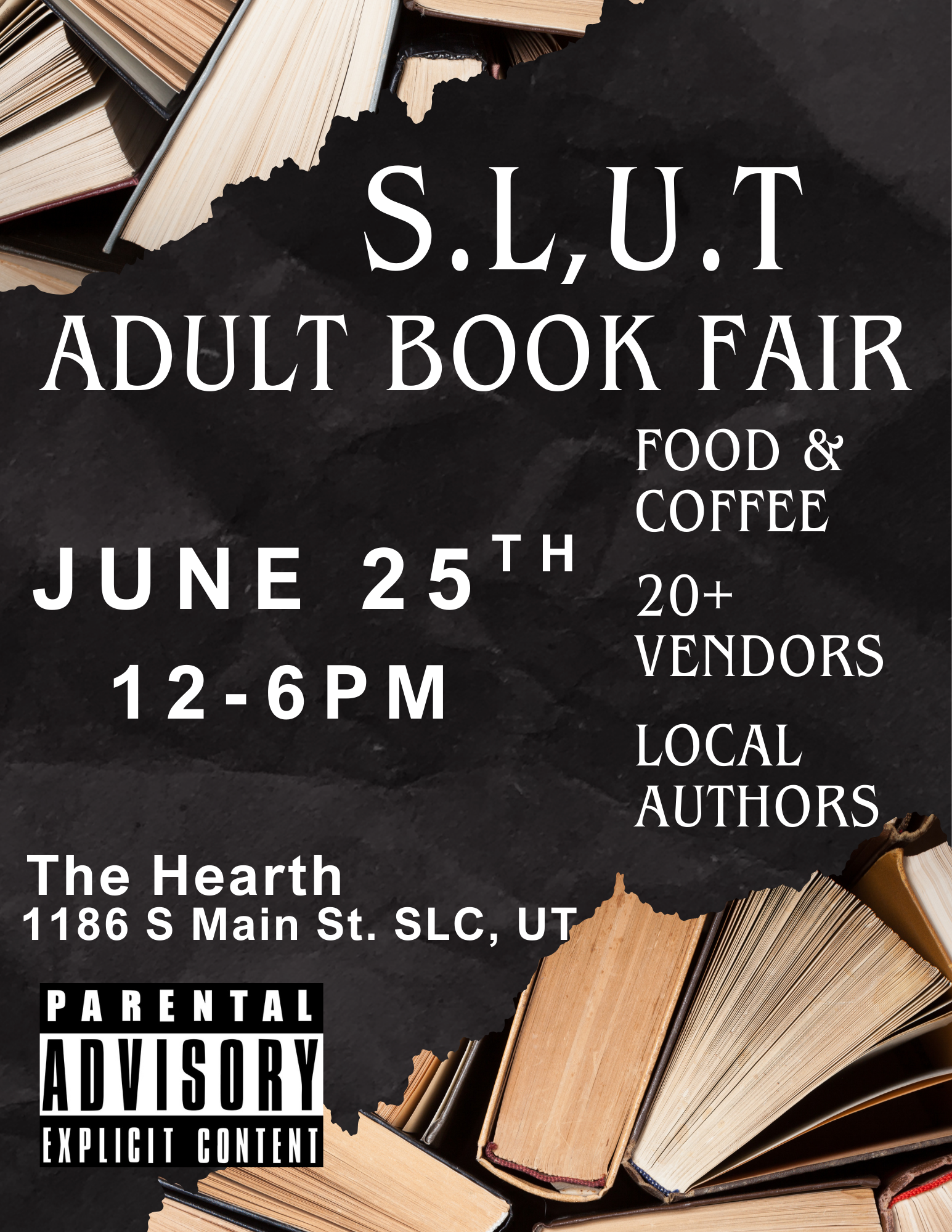 S.L,U.T Adult Book Fair