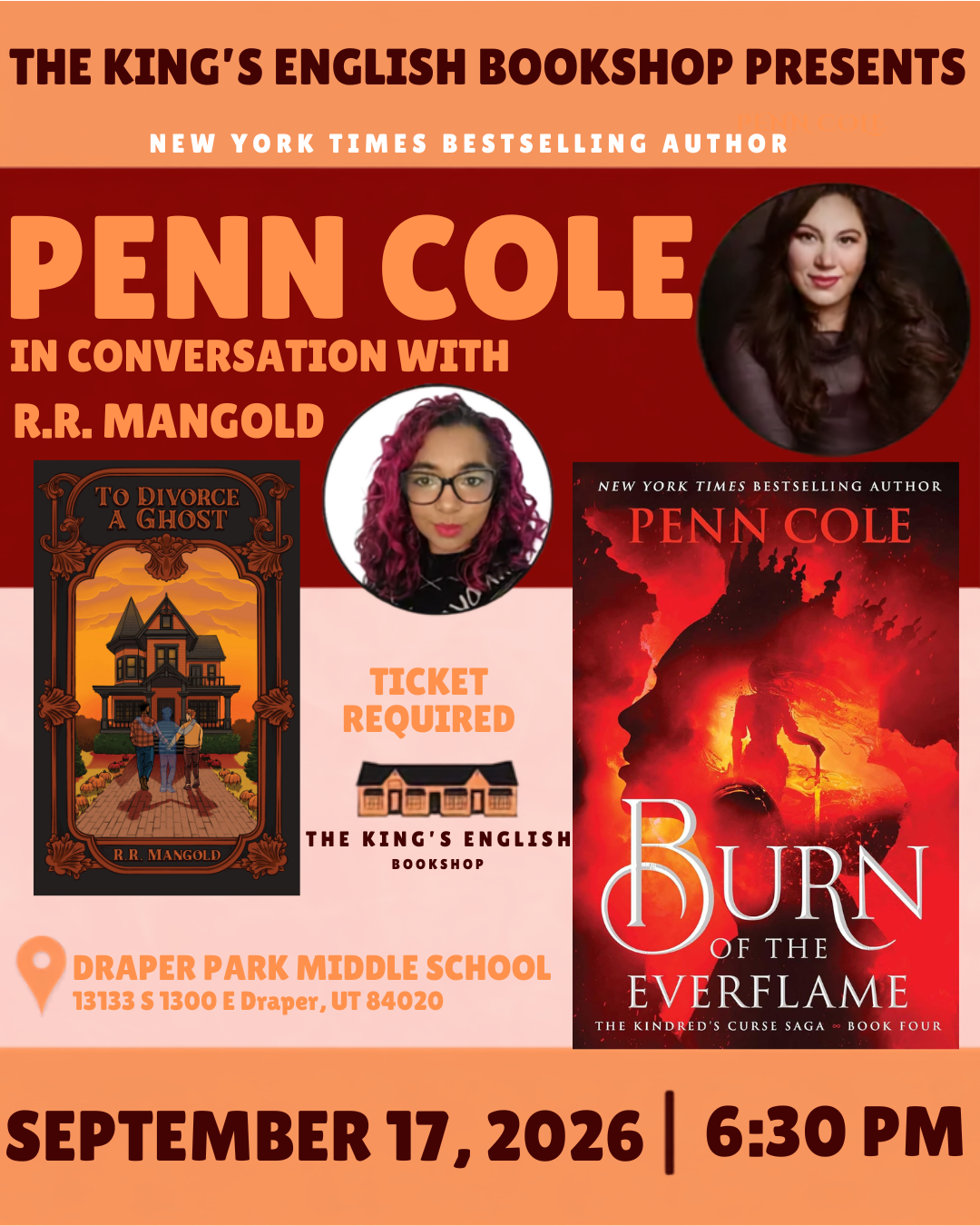 Penn Cole Book Tour