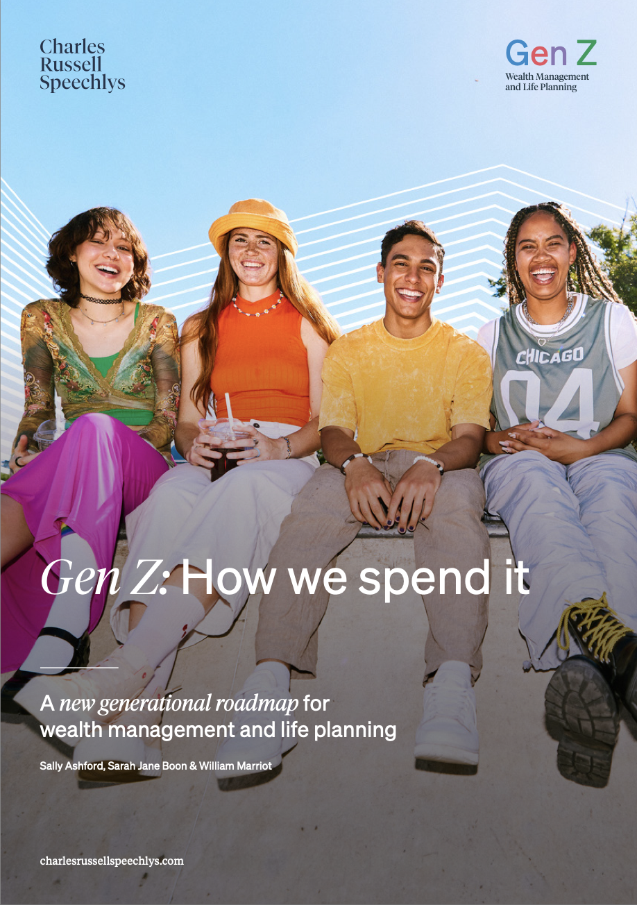 Charles Russell Speechlys: How Gen Z is redefining wealth, work, and life