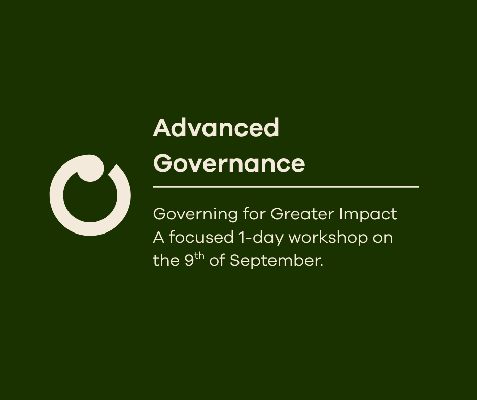 Advanced Governance – Governing for Greater Impact