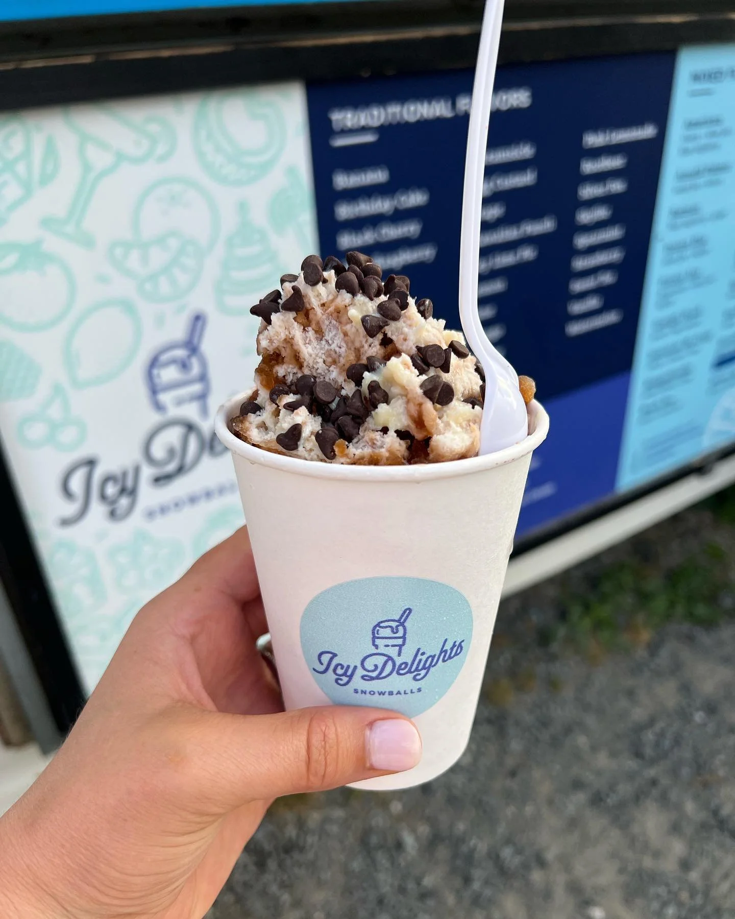 Snowball Tip: Always add SnowCream when you order chocolate. 

You&rsquo;re welcome.