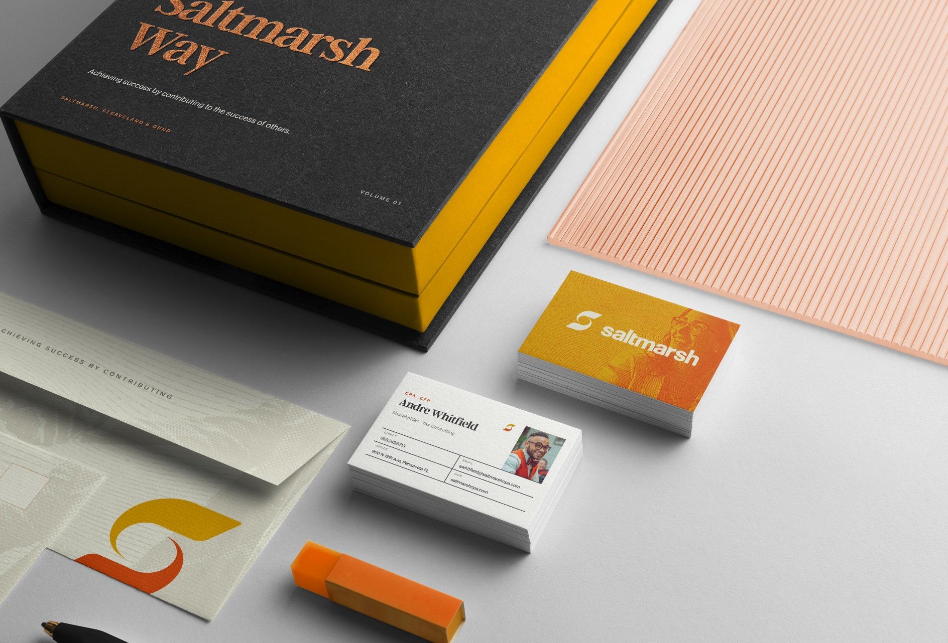 Saltmarsh Accounting Firm Brand Kit