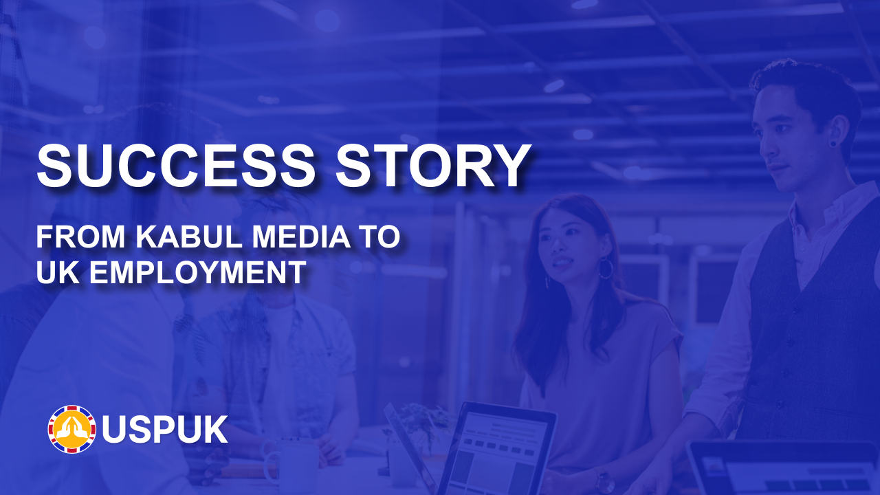 From Kabul Media to UK Employment