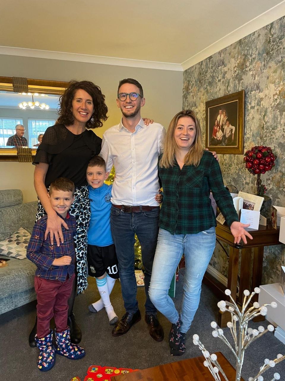 Sam and Pippa, Cumbria (hosting a family of four from Kyiv)