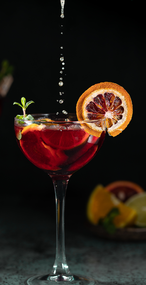 A cocktail from one of the luxury bars at HQ Kenya House