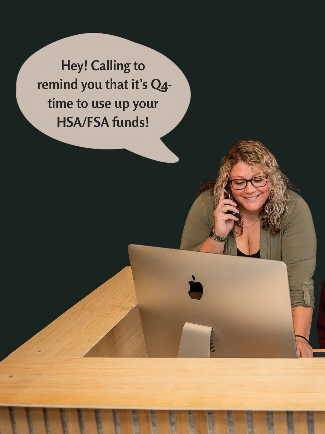 We&rsquo;re officially in Quarter 4! Can you believe how fast this year has flown? 🍂

✨  Here&rsquo;s your friendly reminder to check your HSA/FSA accounts. Many of these benefits are use-it-or-lose-it by year&rsquo;s end&mdash;so why not invest the