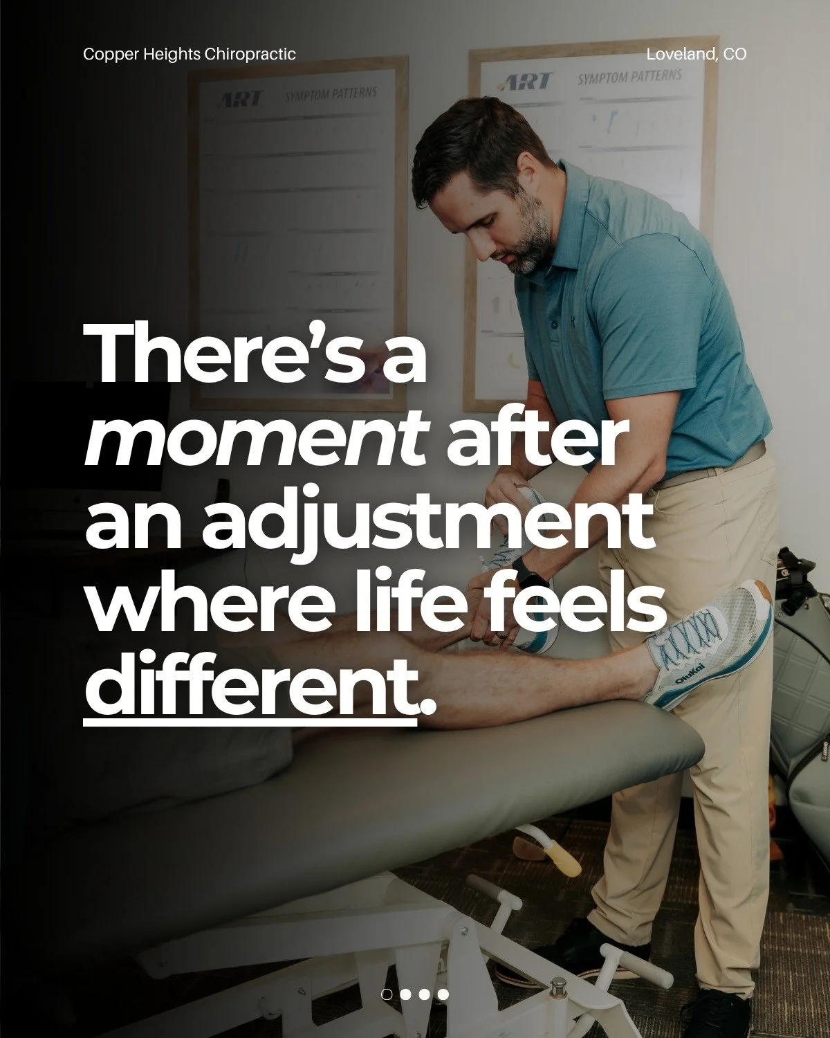 When you feel aligned, life feels more manageable. 🕊

Physical misalignment creates mental misalignment and the inverse is true. Chiropractic care is a treatment for your physical body, but also for your mental wellbeing too. Aligning your body help