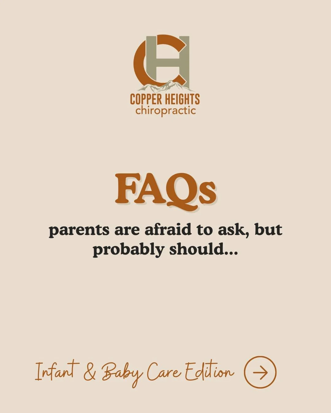 Hey parents, can we share a little secret? 👶

Sometimes babies are fussy, have trouble sleeping, or seem extra uncomfortable, and we just don&rsquo;t always know why. Gentle, pediatric chiropractic care can actually help! At Copper Heights, we use s
