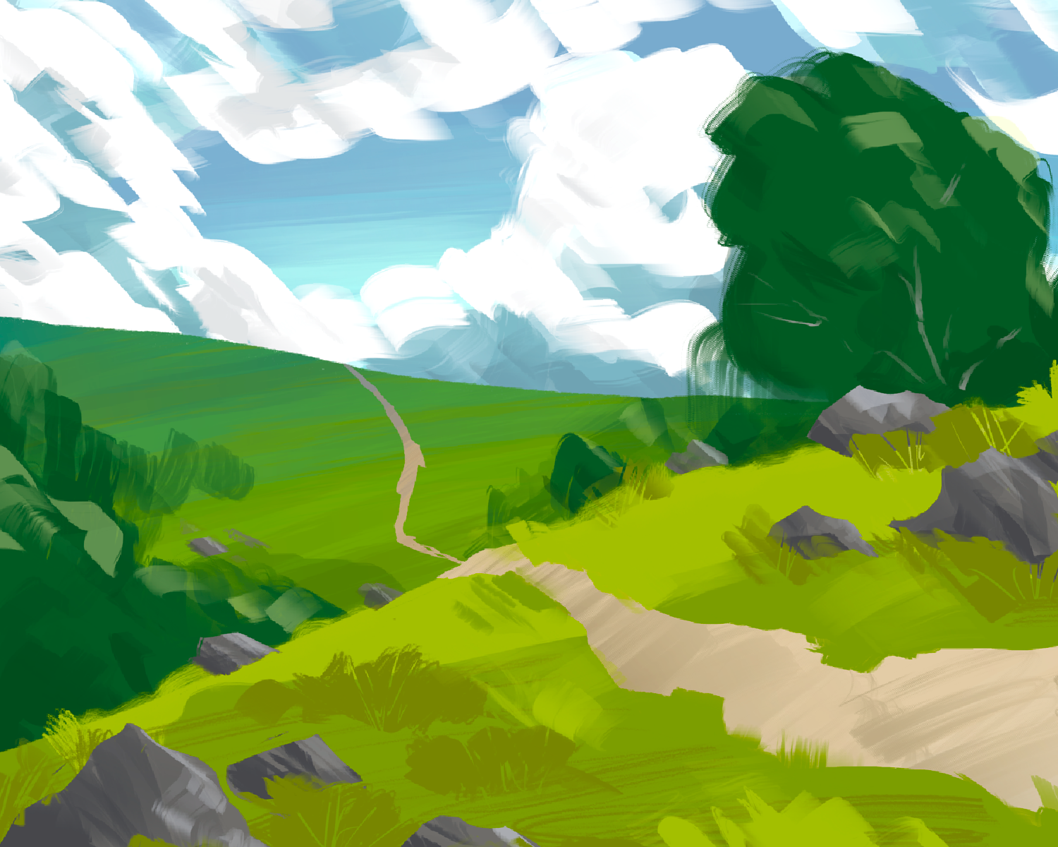 Backyard to a Meadow