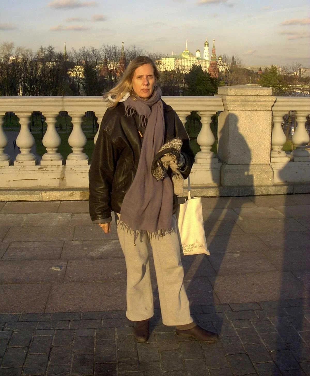 In Moscow, September 2001.