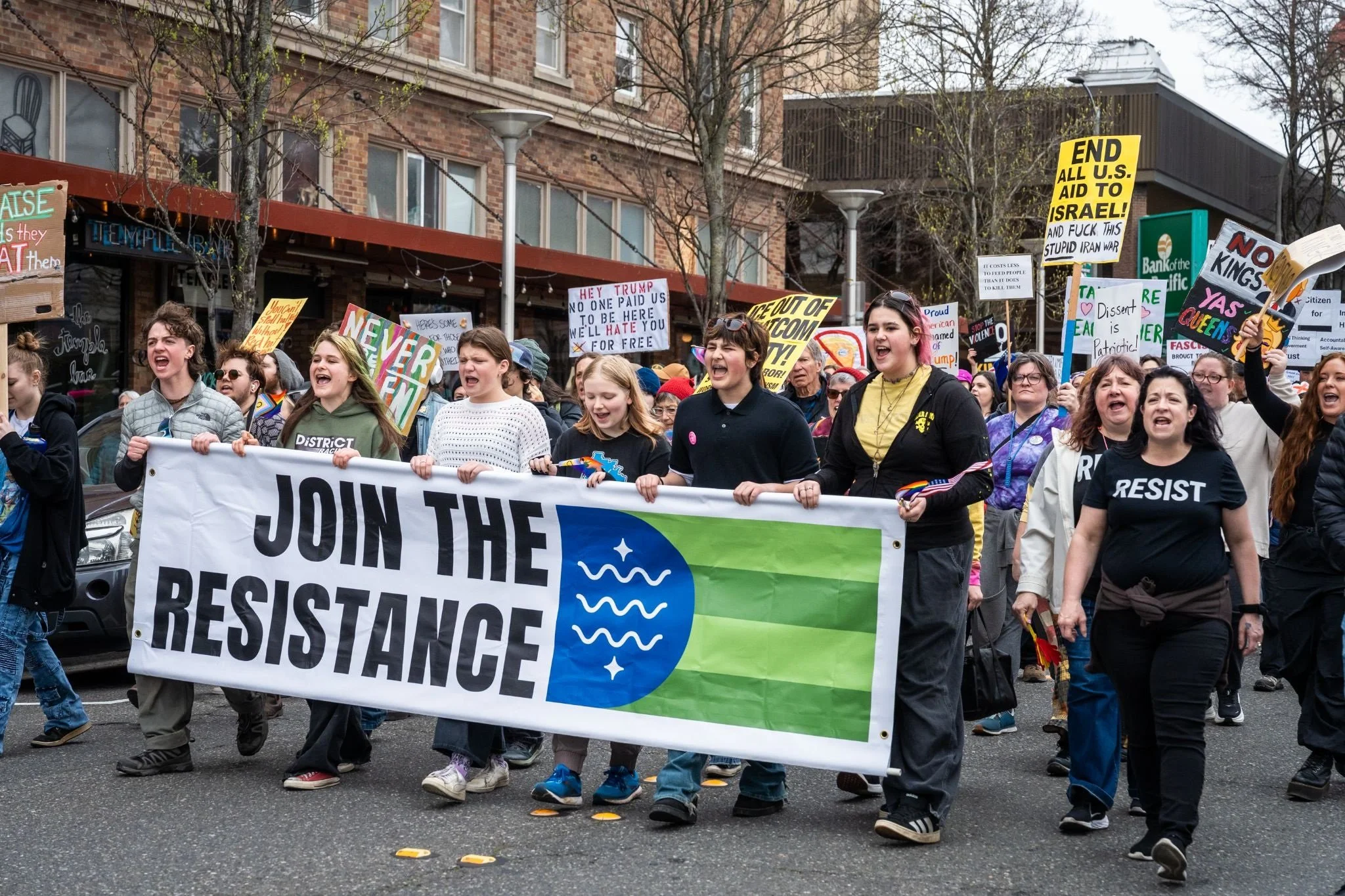 Bellingham Troublemakers Take to the Streets for No Kings Day 3