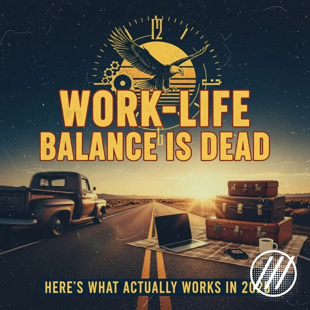 Feeling pulled in every direction by work and life? It&rsquo;s time to move beyond the idea of &lsquo;balance&rsquo;. In 2025, real fulfilment comes from integrating the things that matter most: your career, personal time, family, growth, and wellbei