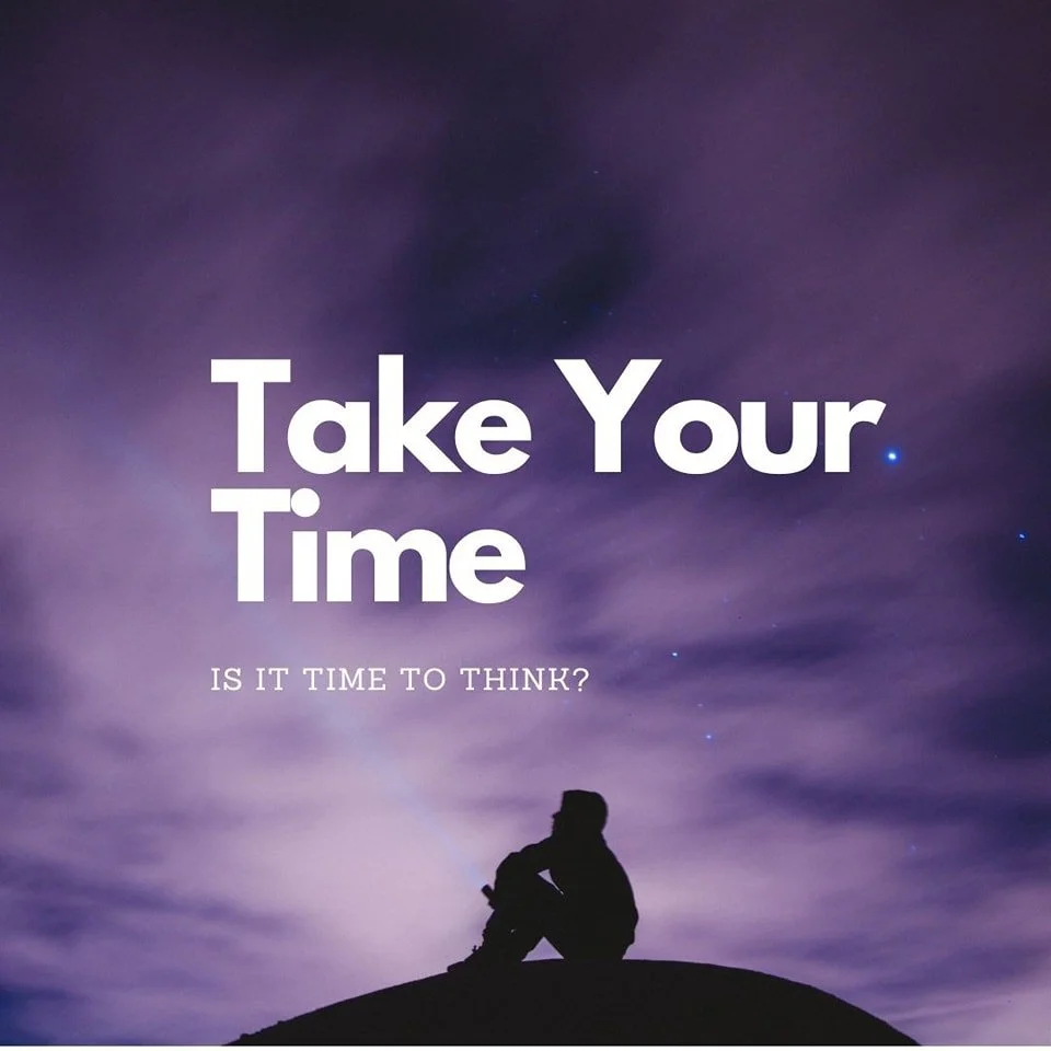 In a world that screams 'faster, more, now!' I'm here to whisper: take your time.  As your coach, I've seen firsthand how rushing things can lead to burnout, regret, and missed opportunities. Pausing before acting isn't procrastination; it's power.

