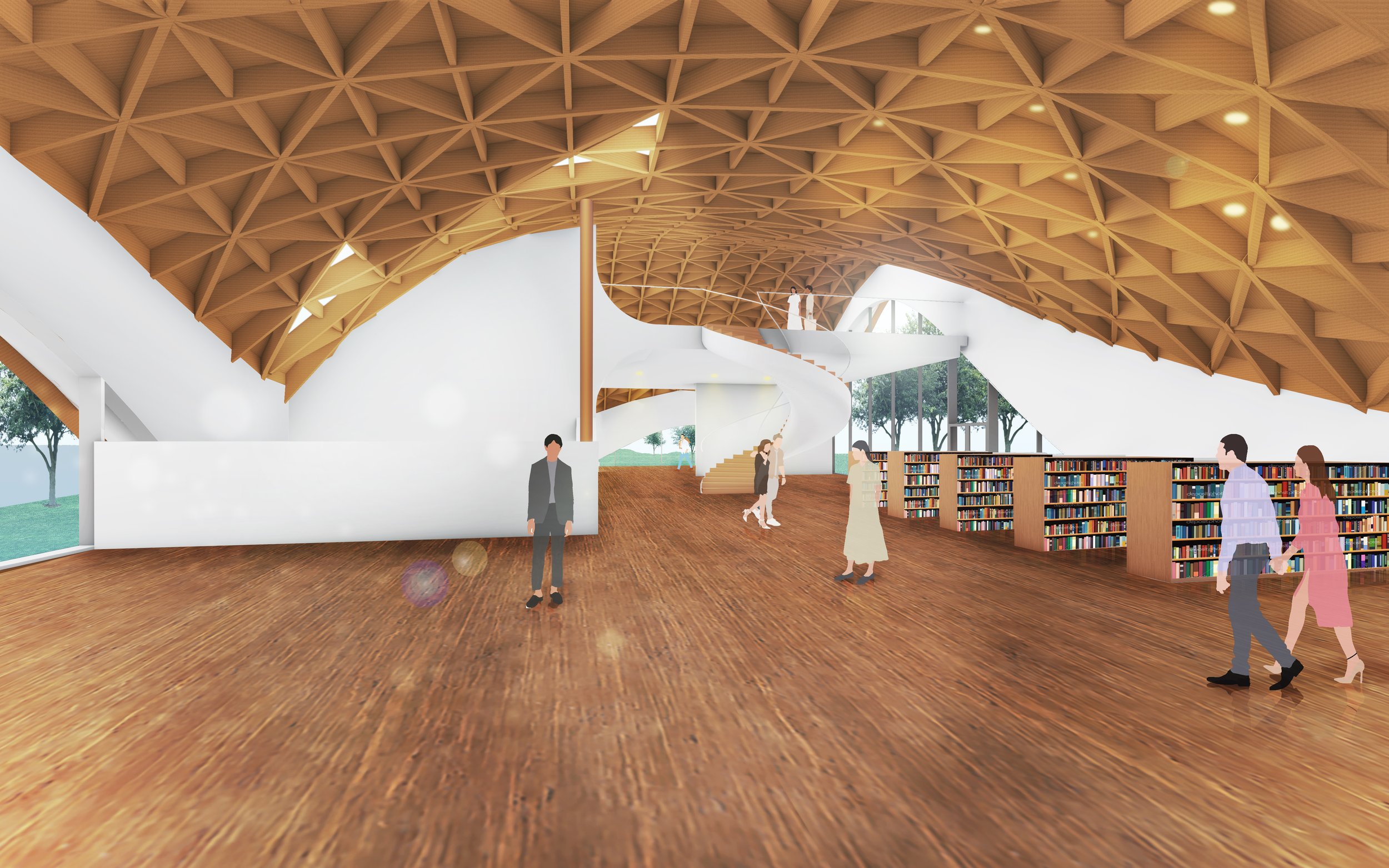 IDSLibrary_FALL21_ Perspective_ Interior_ Main stacks.jpg