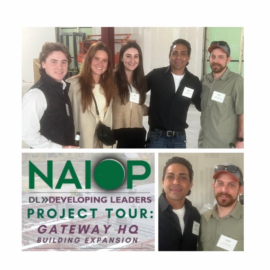 Our Preconstruction manager Dan, and Sales Director Art, had a great time attending the NAIOP DL Project Tour ar Gateway!
. 
Thank you, NAIOP for, as always hosting a fun and educational evening!!!!
.