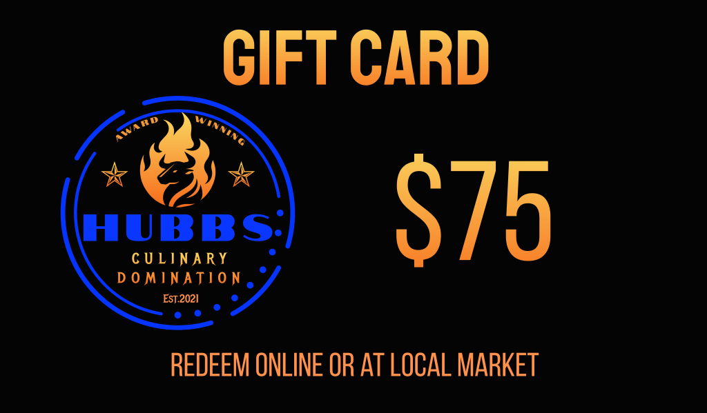 $75 Culinary Domination gift card