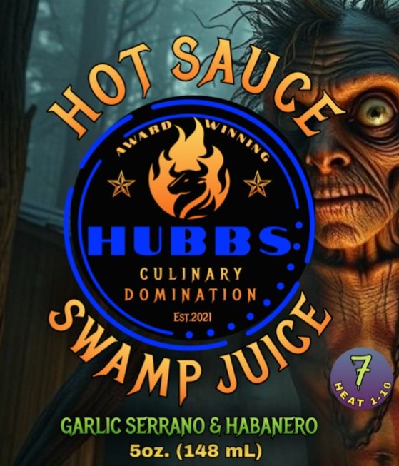 Swamp Juice Serrano and Garlic hot sauce