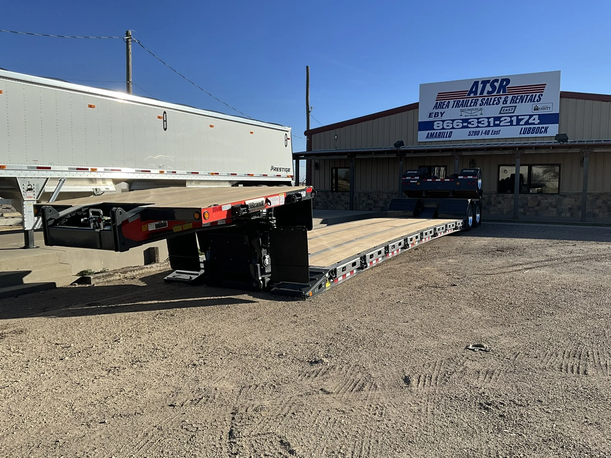 New 55-Ton RGN Lowboy Trailer | Heavy Haul Detach for Sale — Area ...
