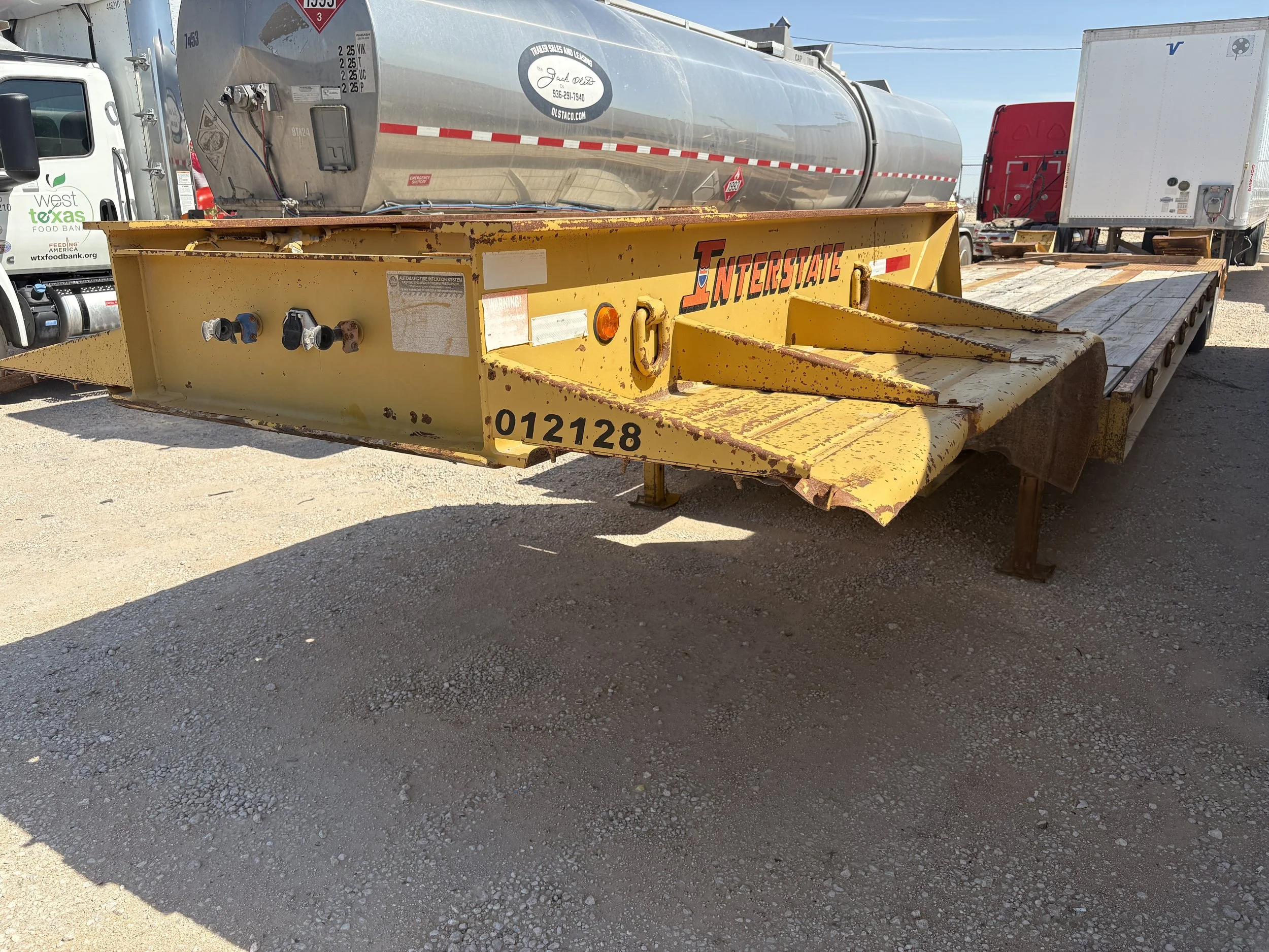 Usado 2014 Interstate 35-Ton Lowboy Equipment Trailer SA2128