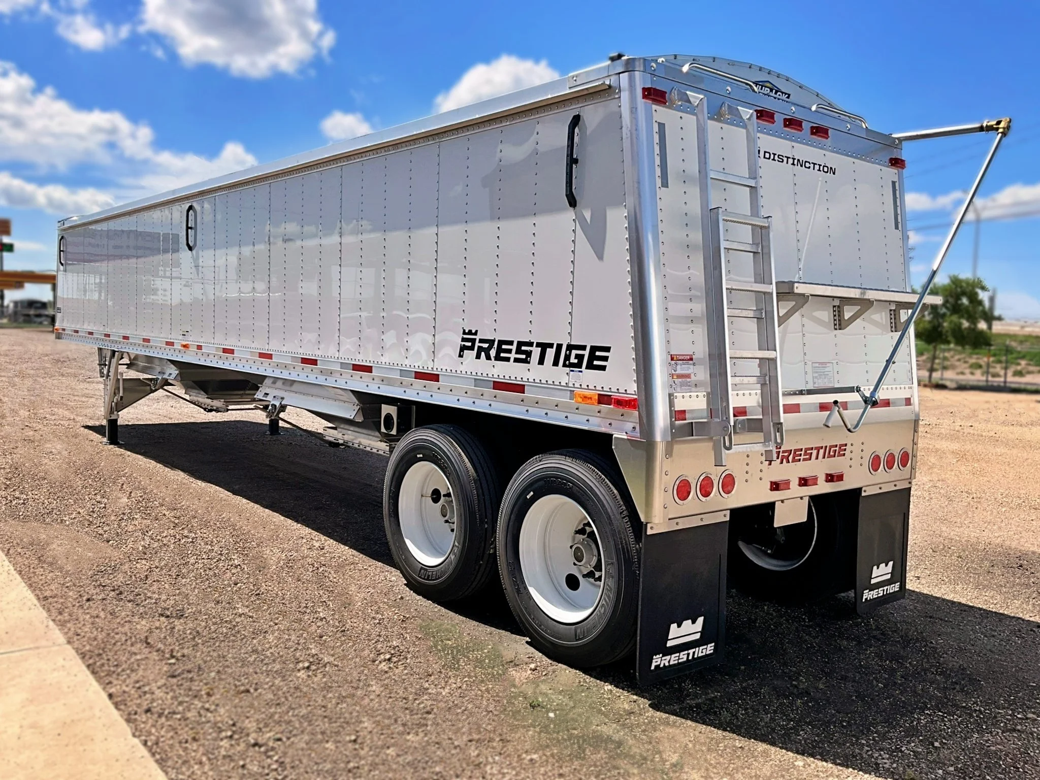 Grain hopper commercial trailer available through ATSR