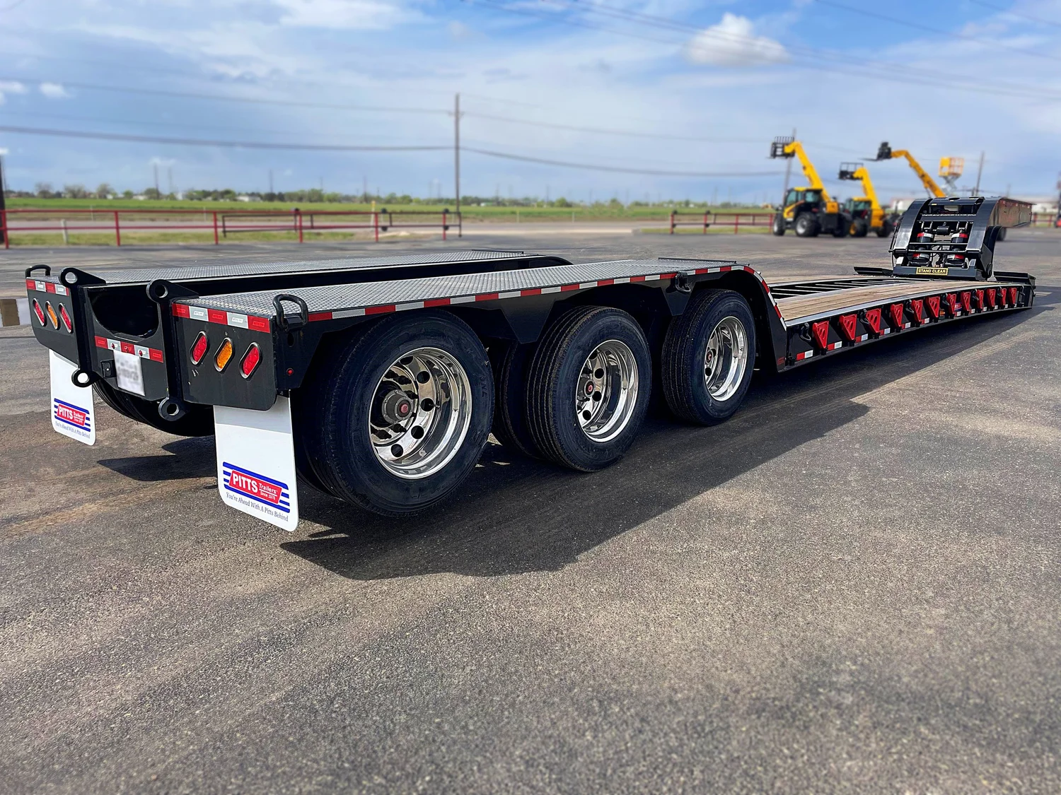 RGN heavy haul trailer