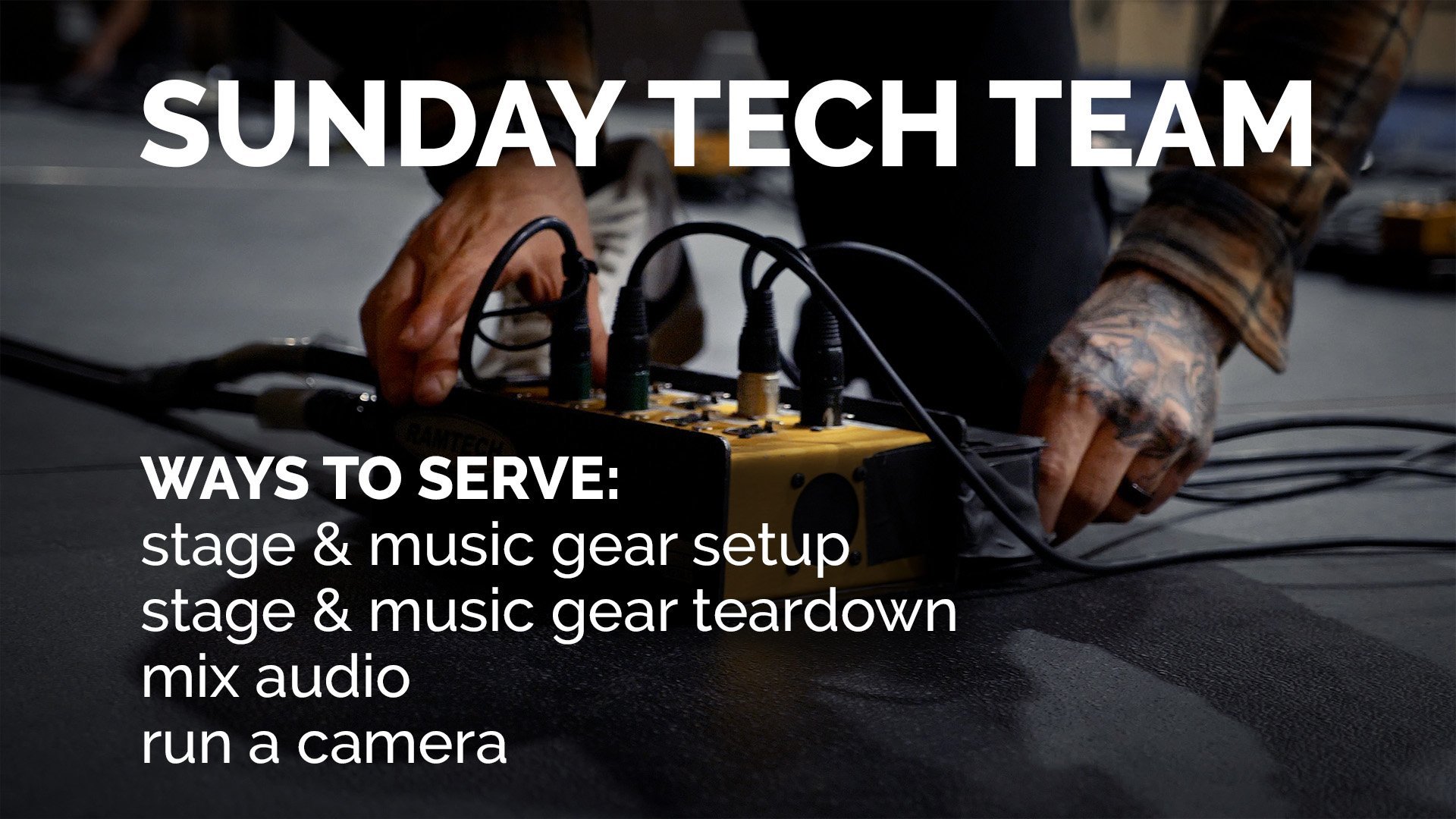 Sunday Tech Team
