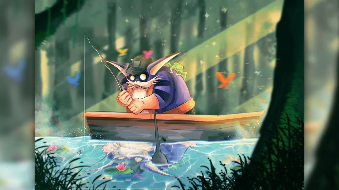 BIG
Gone Fishin'

#artisoninsta #myart #artwork #art #fanart #bigthecat #fishing #digitalart #digitalillustration #procreateart #procreateillustration #ipadart #digitalartist #artisoninstagram