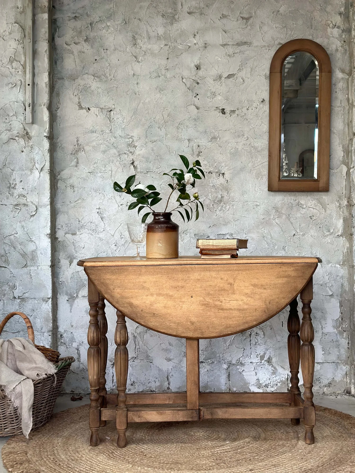 Kallhall Gate Leg Tables For Small Spaces Folding Dining Table - Main Image