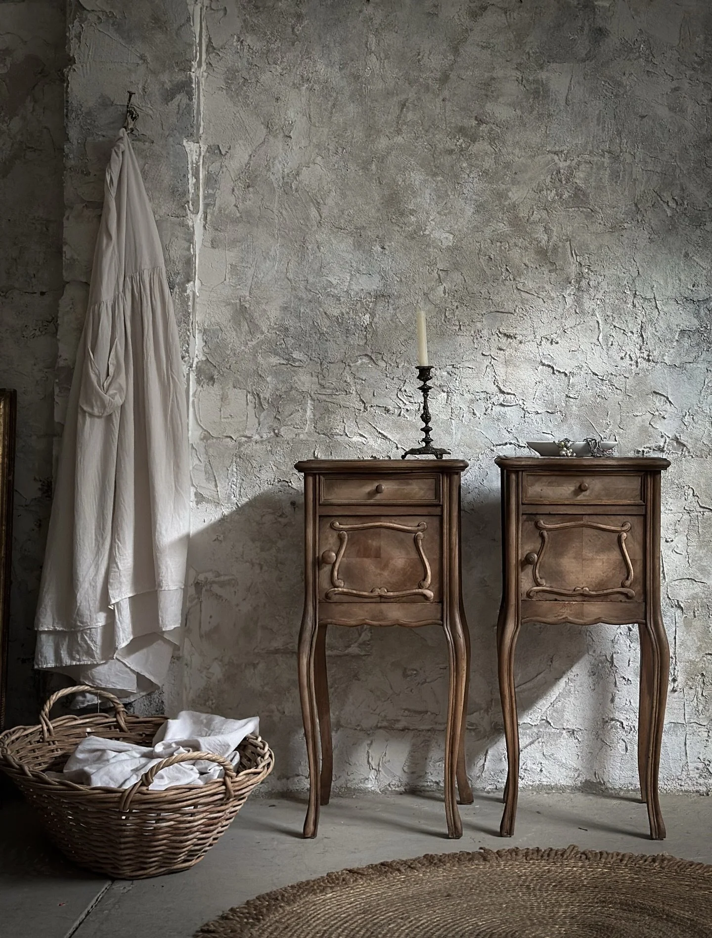 A perfect and stunning pair&hellip;
French marble-topped bedsides, beautifully inlaid timber with a softly aged finish. Seldom do we come across such a flawless match &mdash; and they&rsquo;re available now in our online store.

Find them at www.fami