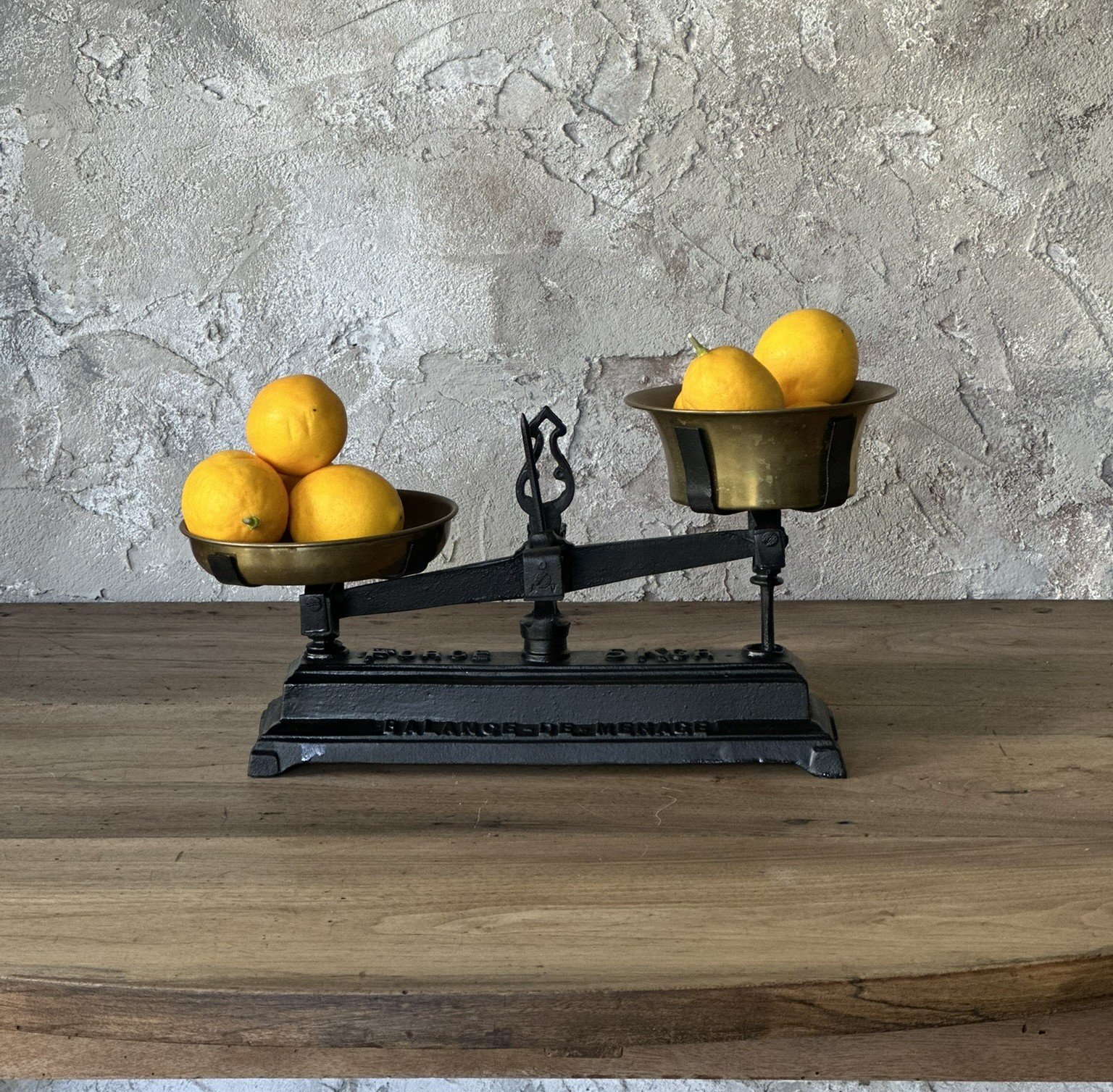 Antique scales