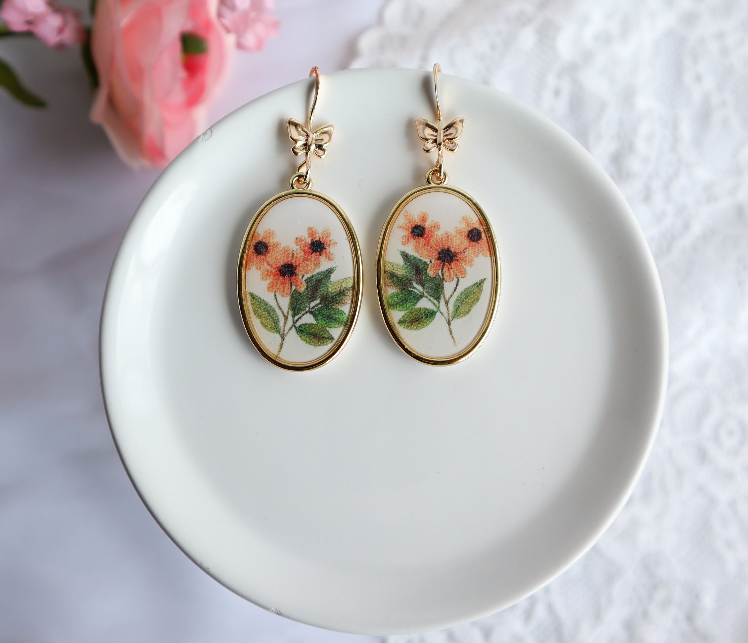 Sun Flower Dangle