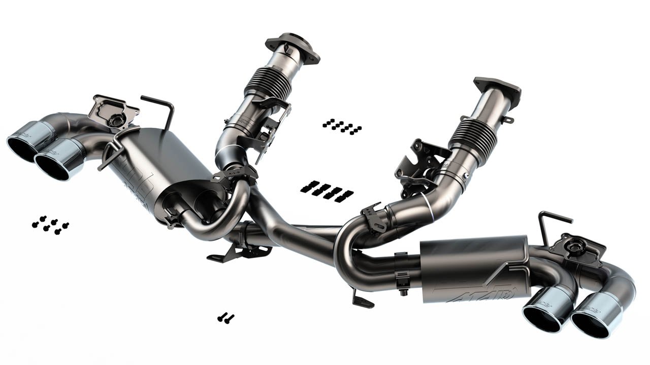 Borla ATAK Cat-Back for C8 Corvette With Chrome Tips