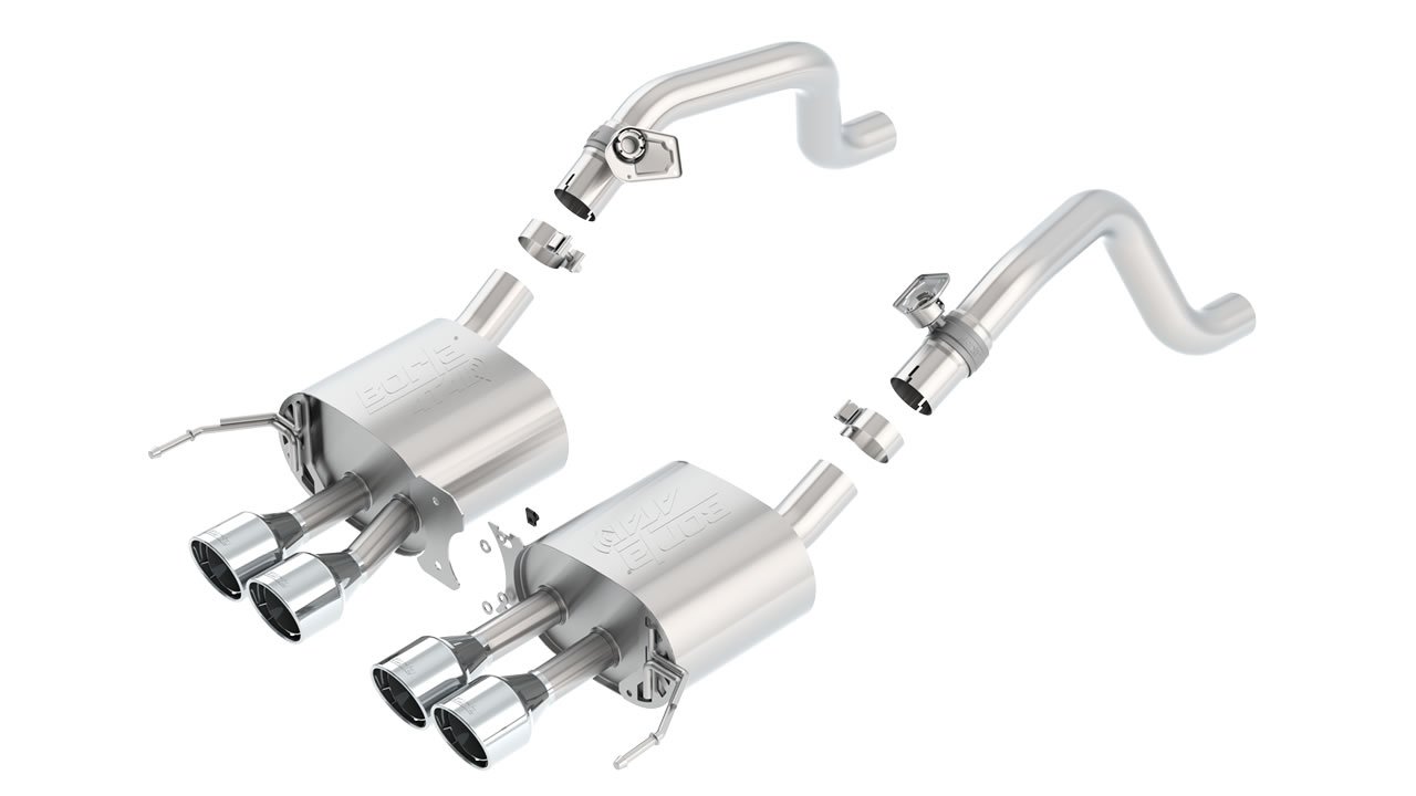 C7 Corvette Borla ATAK Axle Back Exhaust