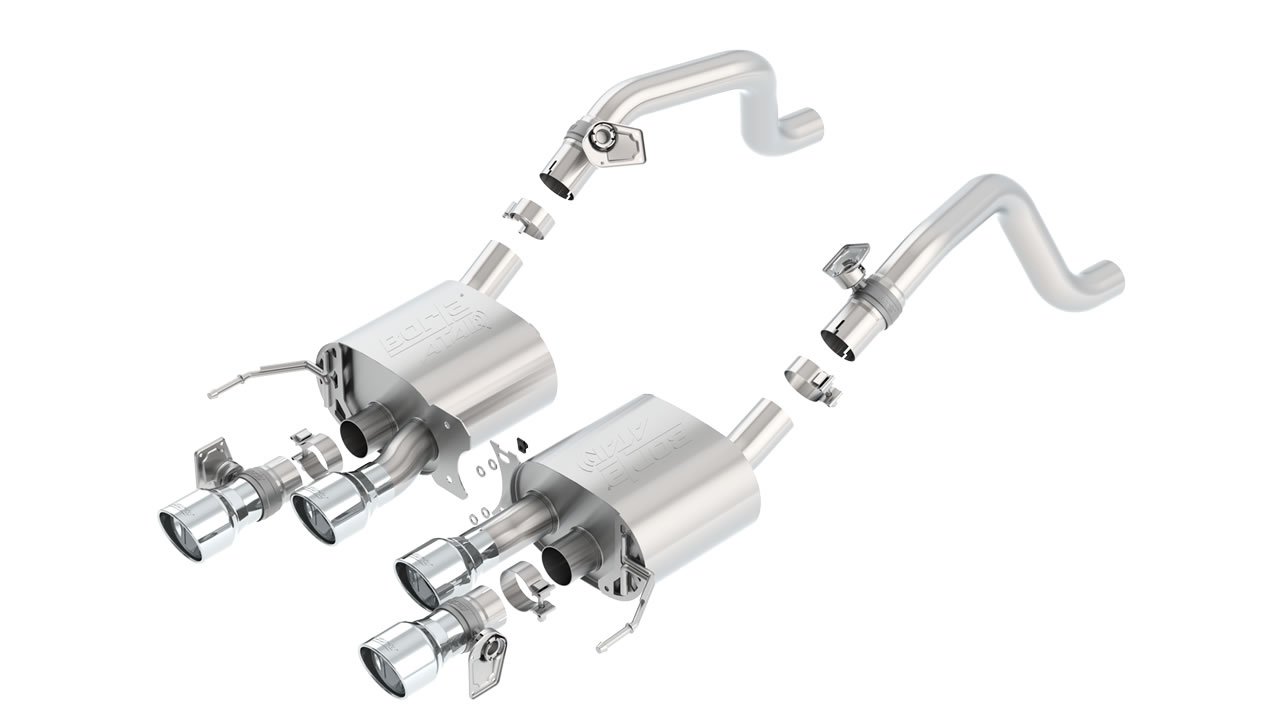C7 Corvette Borla ATAK Axle Back Exhaust