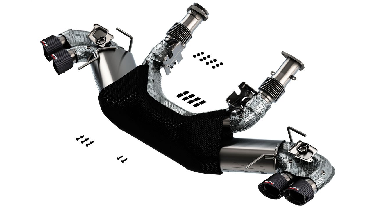 Borla S-Type Cat-Back for C8 Corvette With Carbon Fiber Tips