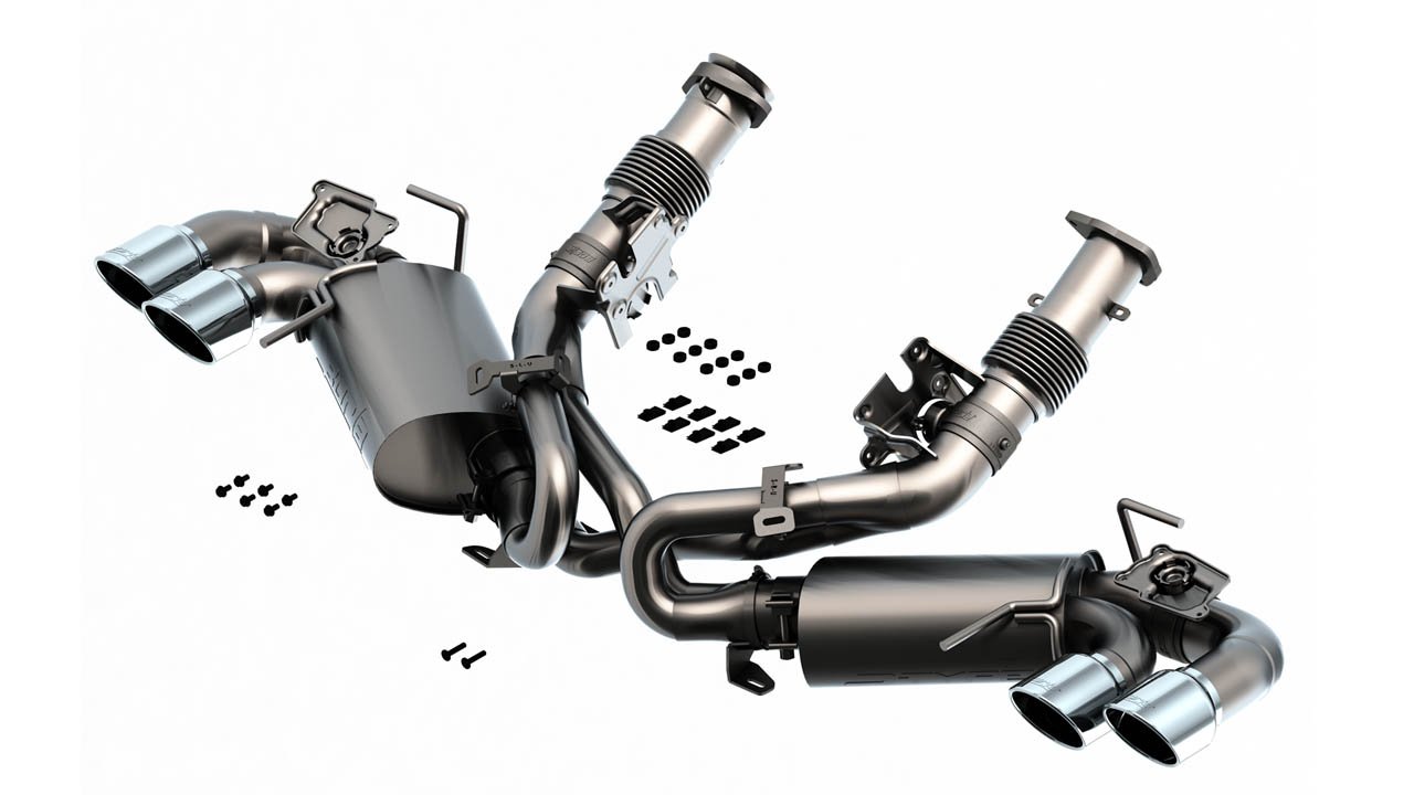Borla S-Type Cat-Back for C8 Corvette With Chrome Tips